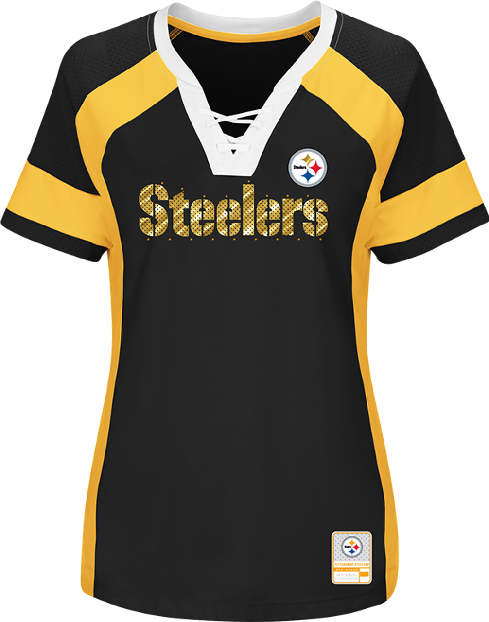 Pittsburgh Steelers Ladies Draft Me Rhinestone Jersey