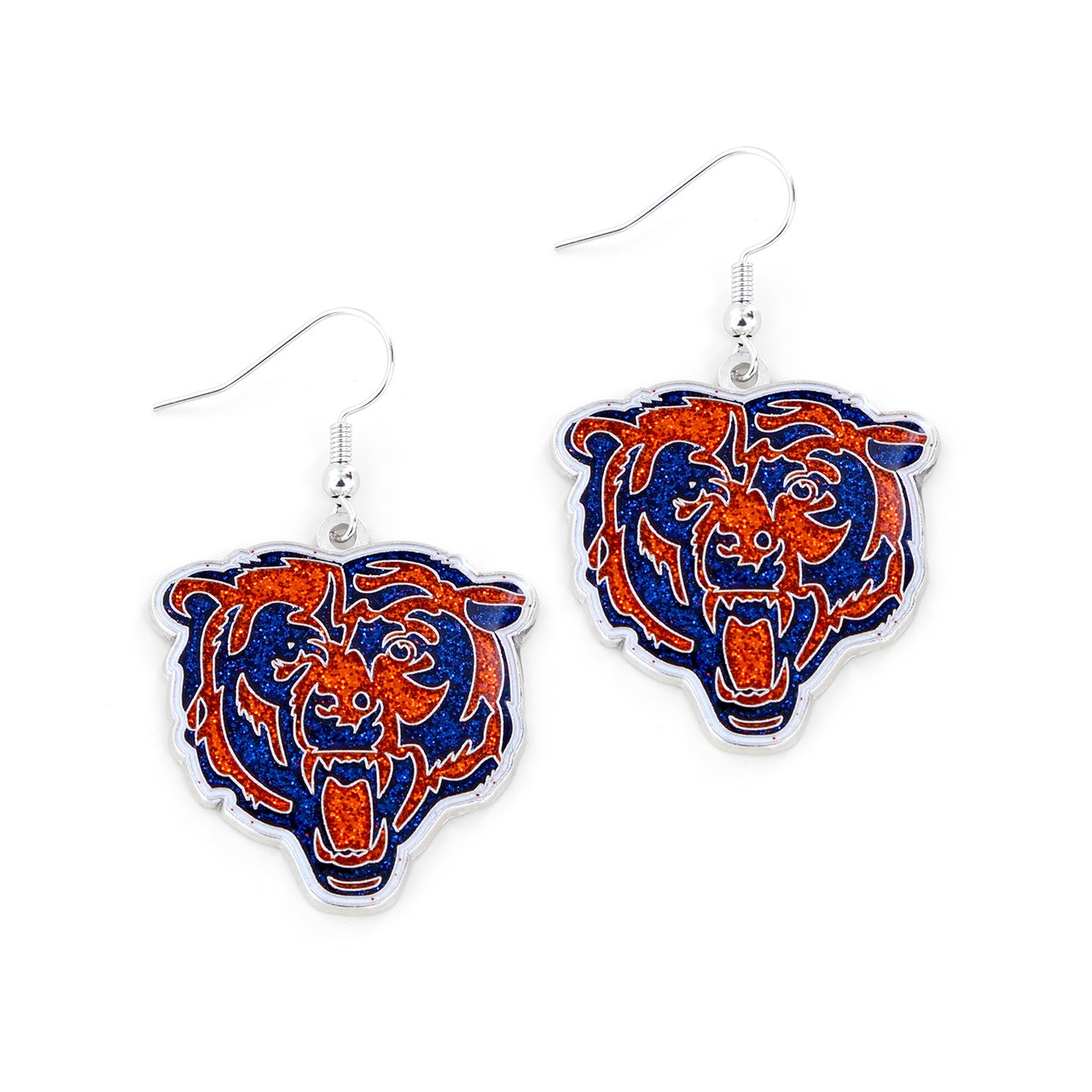 Chicago Bears Glitter Dazzle Earrings