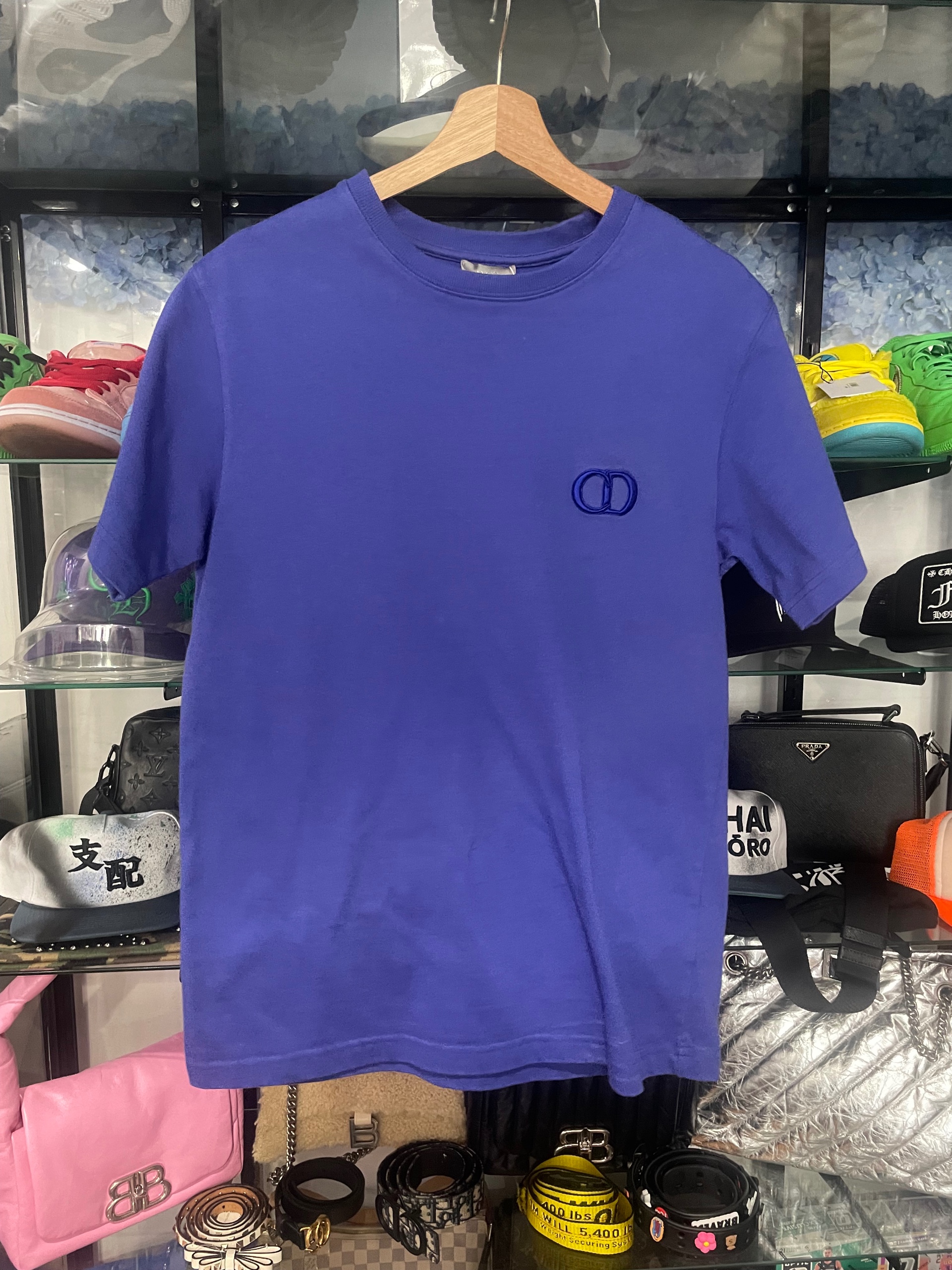 DIOR purple t-shirt size S (new)