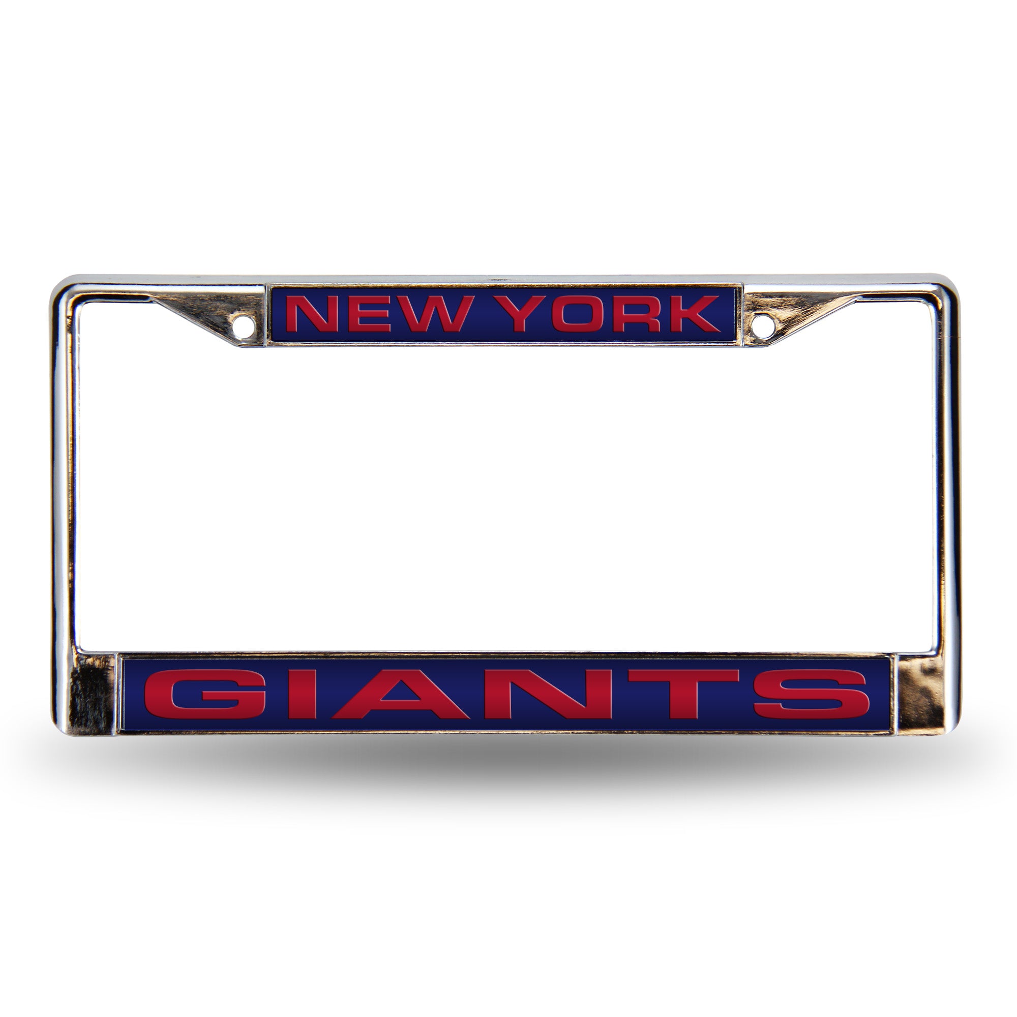 New York Giants Laser Chrome License Plate Frame