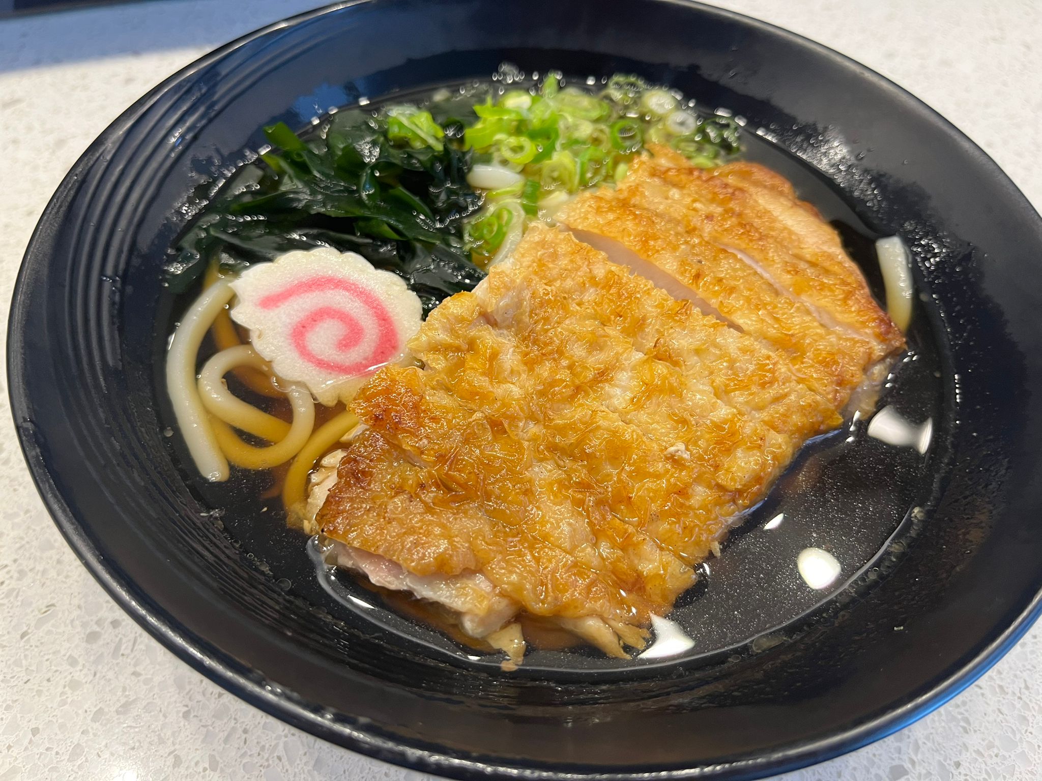 Teriyaki Chicken Udon Soup