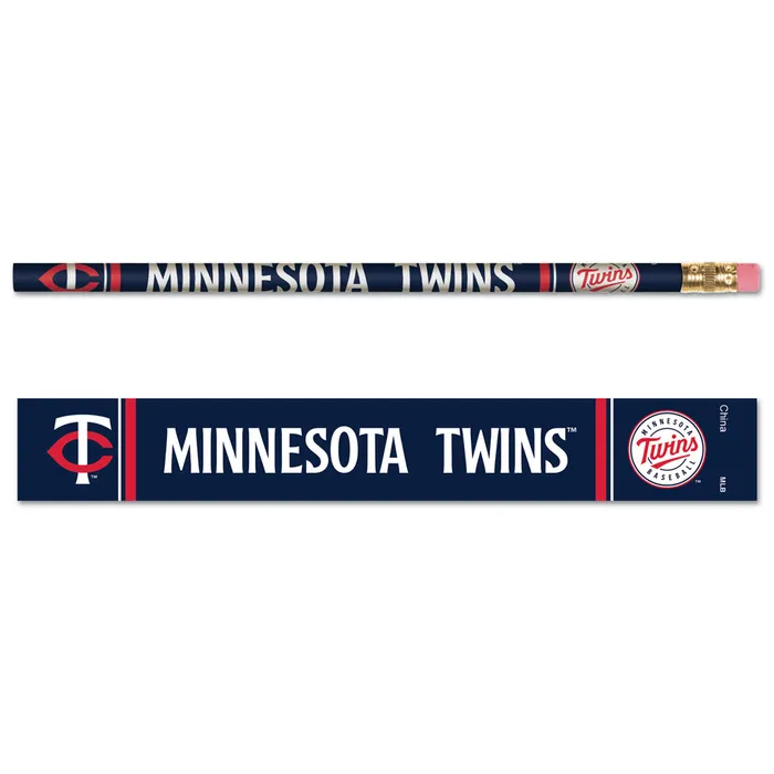 Minnesota Twins Pencil 6 Pack