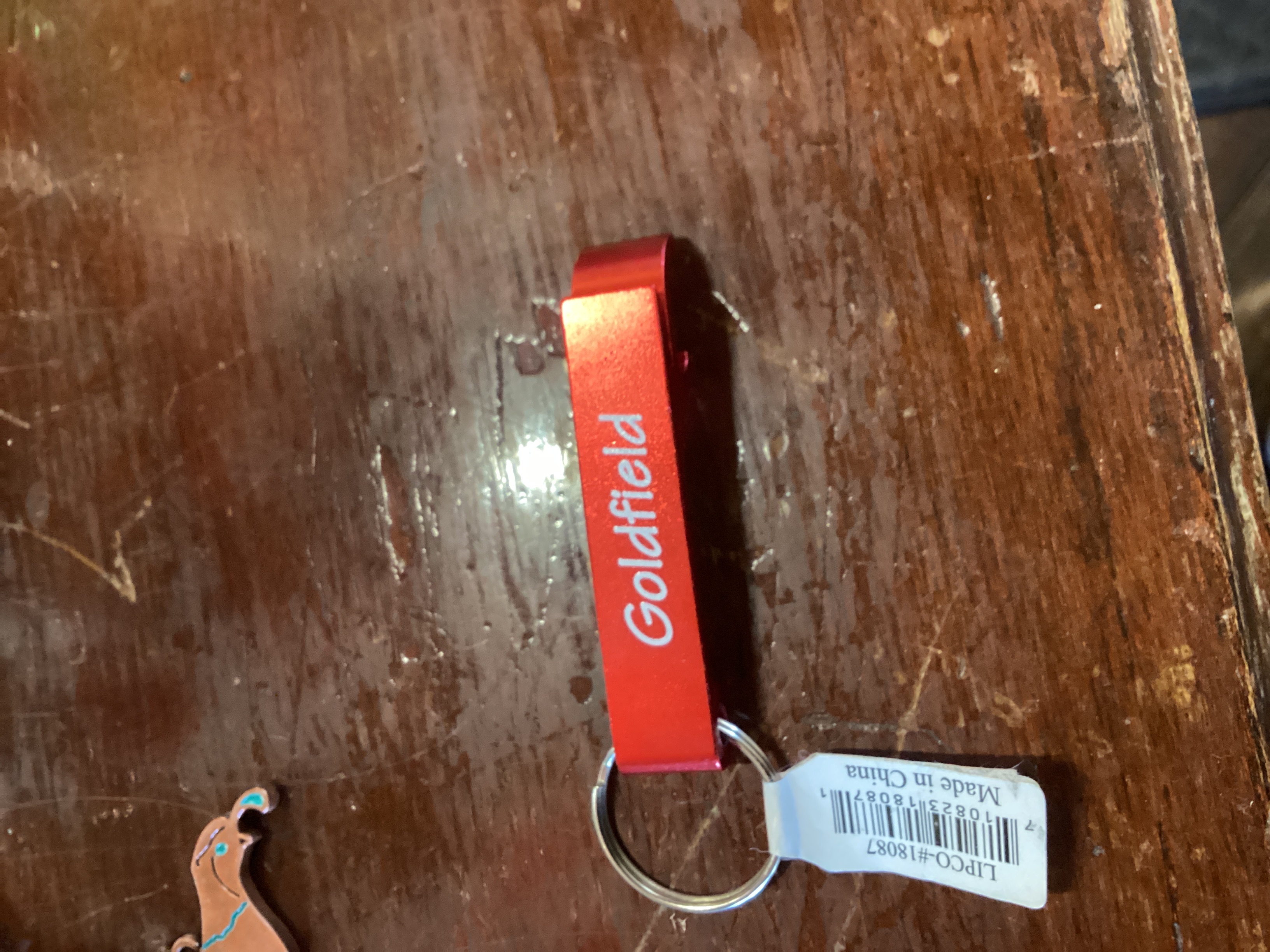 Keychain Bottle Opener Goldfield