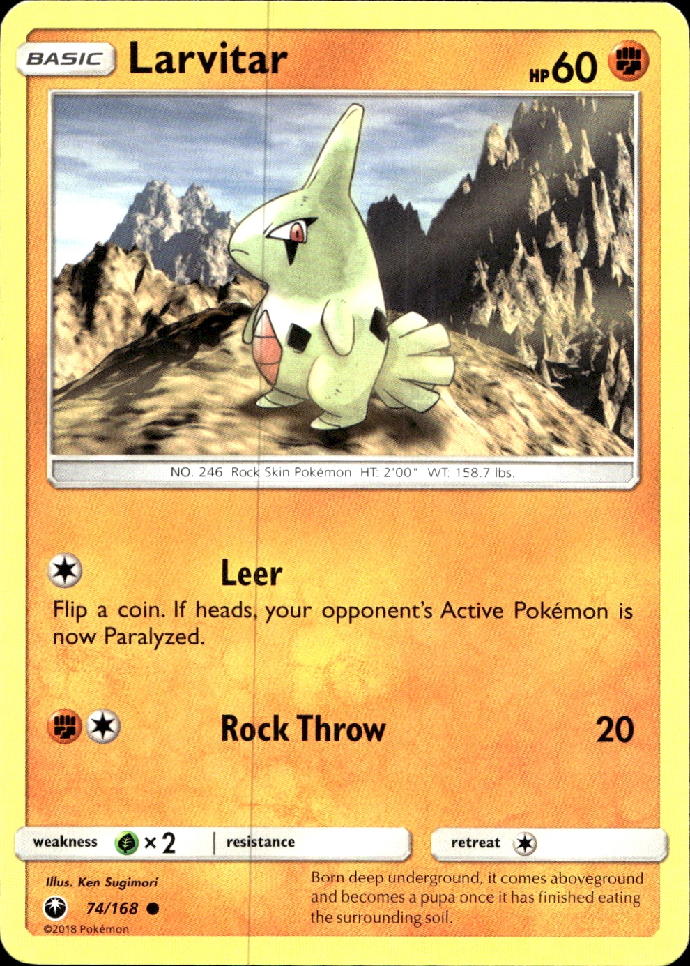 Larvitar - SM7 74