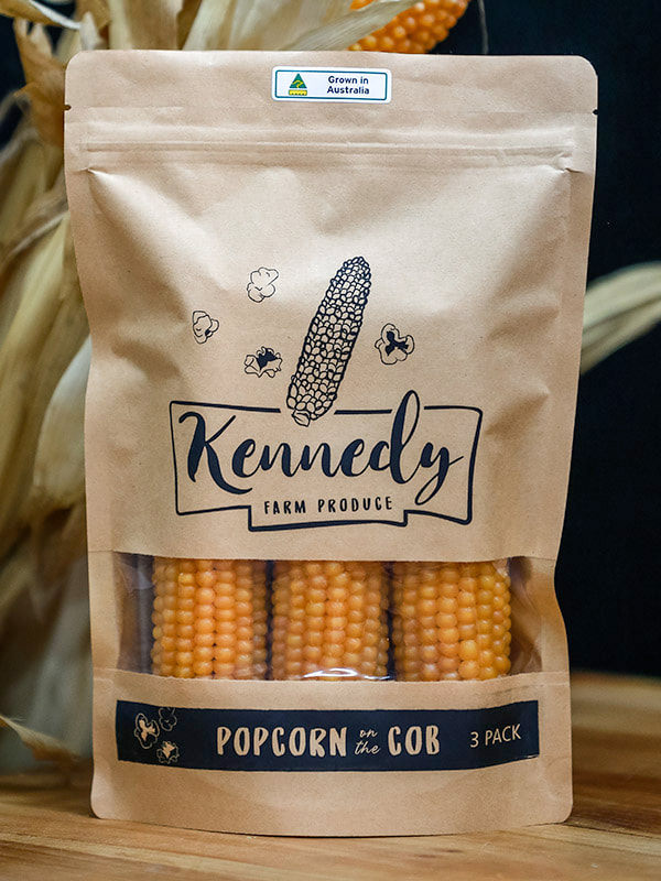 Kennedy Farm Produce - Corn – Popcorn on the Cob - 3 pack
