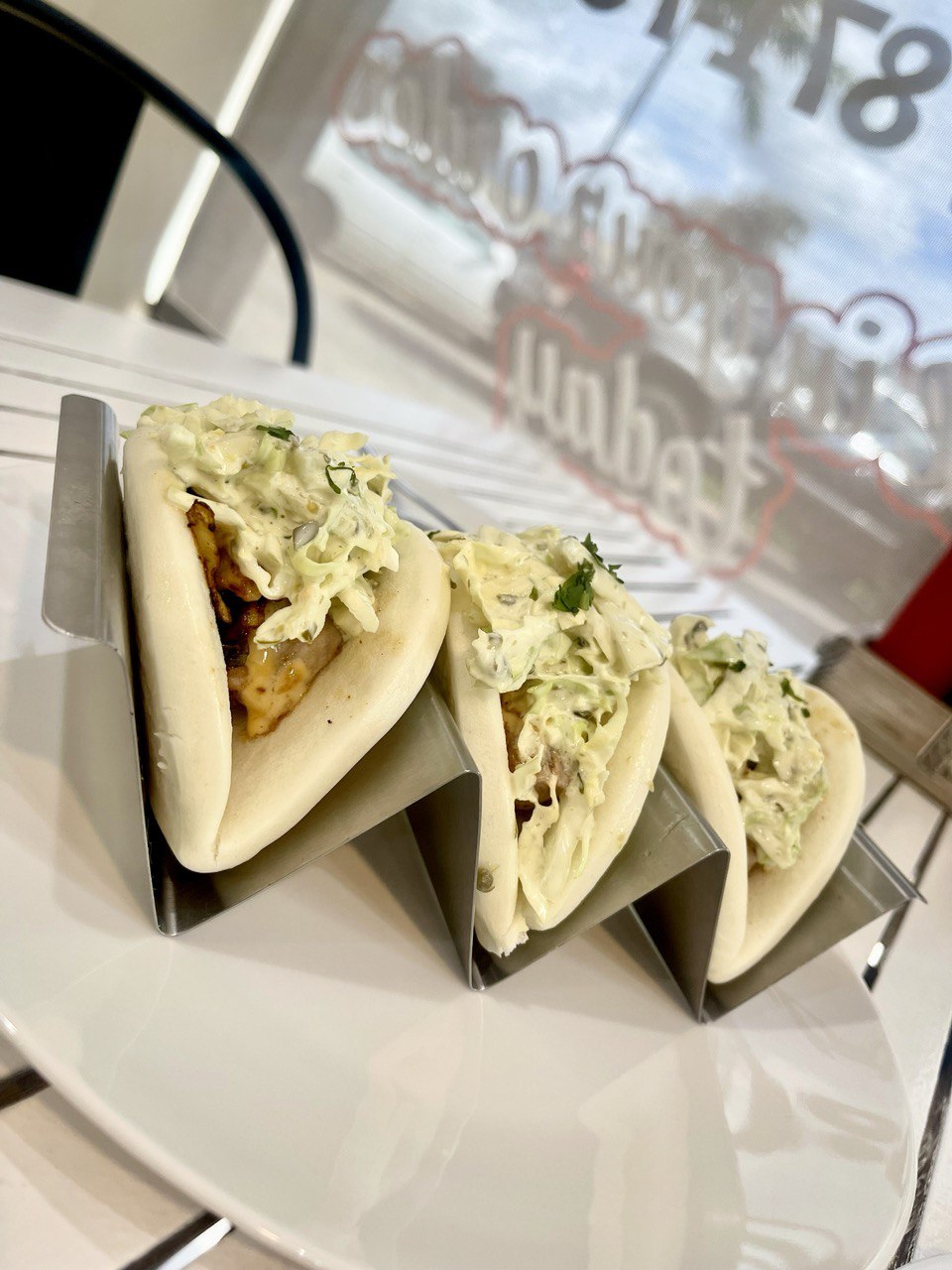 Poke Bomb Bao Sliders