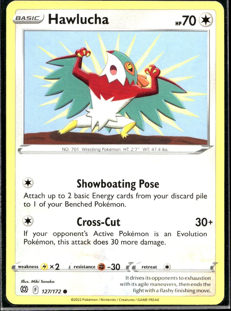 Hawlucha - SWSH9 127/172