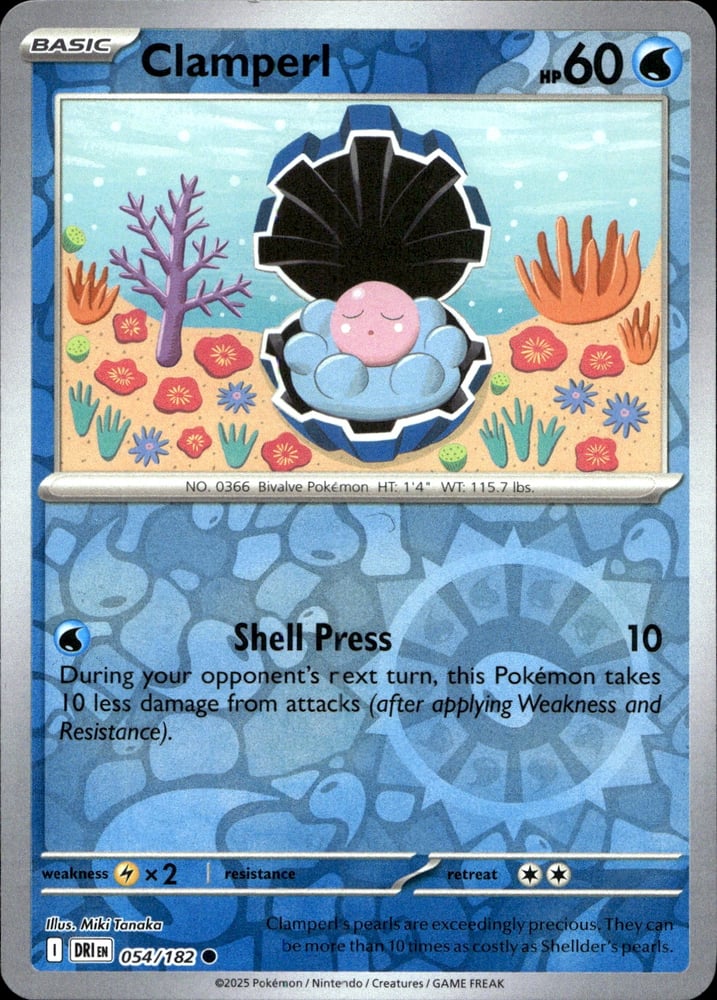 Clamperl - SV10 54/182