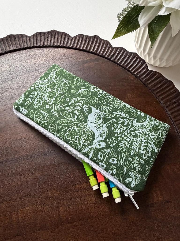 Pencil Pouch – Fable Green, photo 4 of 6