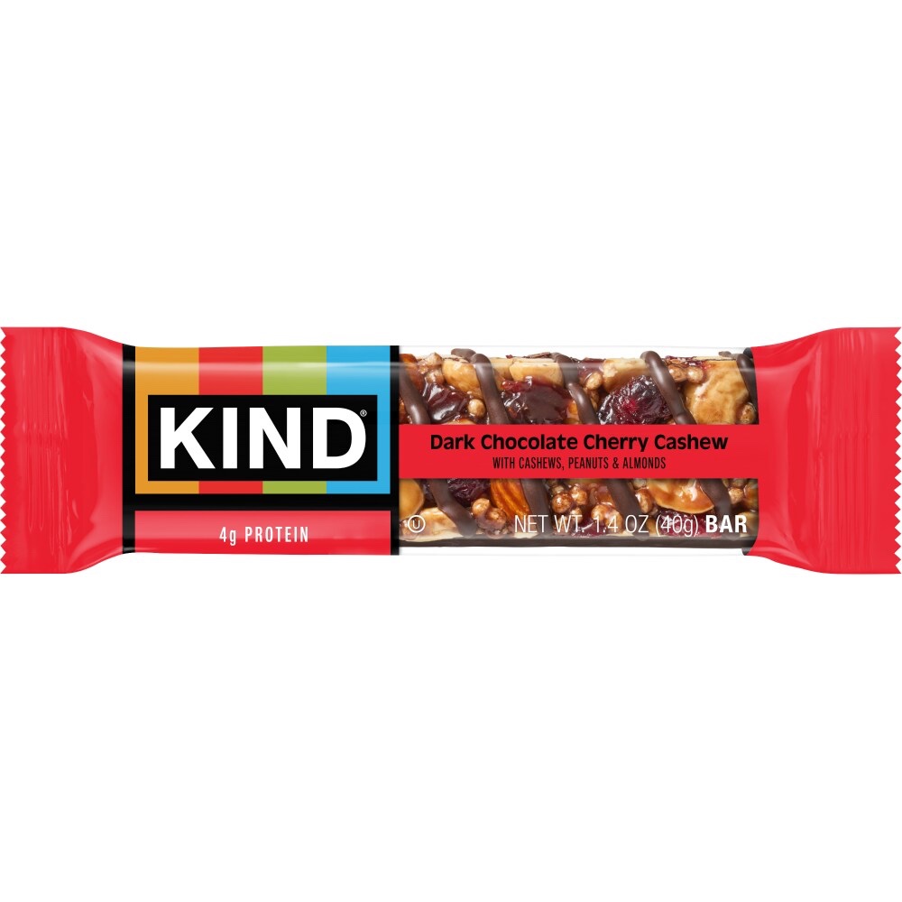 KIND Dark Chocolate Cherry Cashew Bar, 1.4 oz