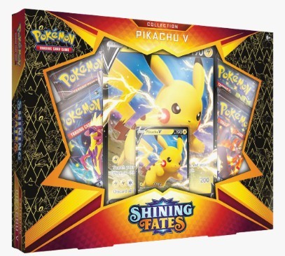 Pokémon TCG: Shining Fates Pikachu V Collection Box Set