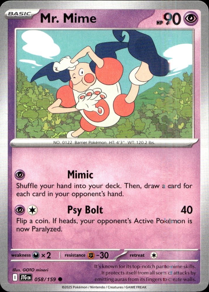 Mr. Mime - SV09 58/159
