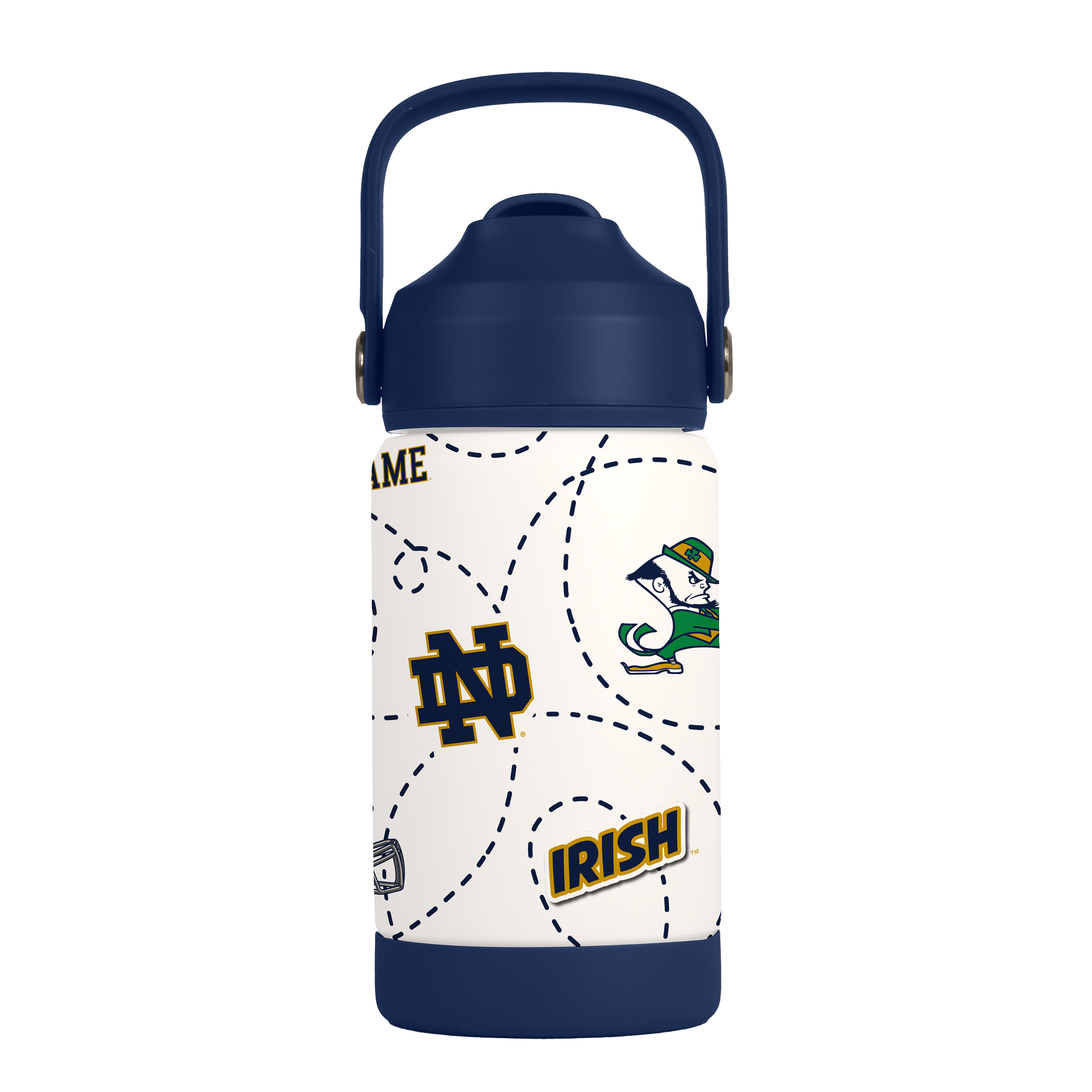 Notre Dame Fighting Irish Kids Stainless Steel Mascot Bottle 12oz