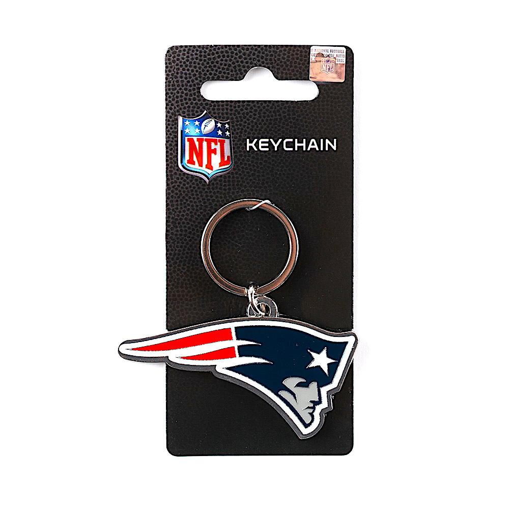 New England Patriots Large Premium Keychain
