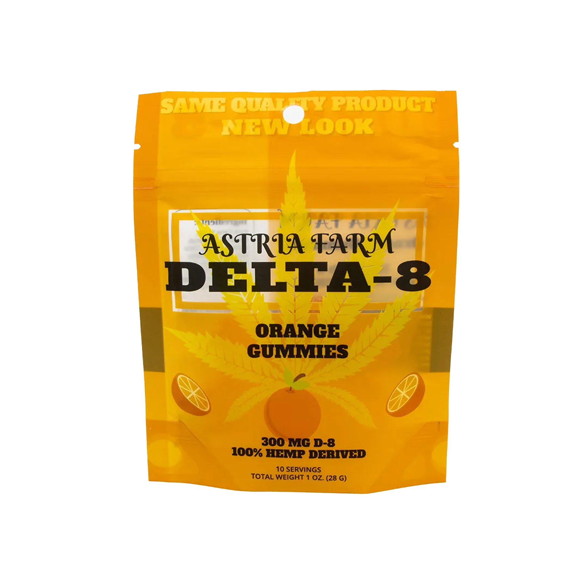 Astria Farm Orange Gummies D8 300mg