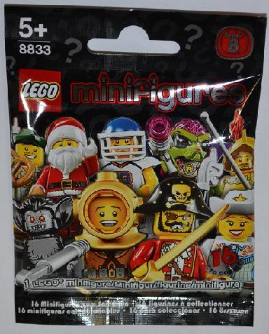 8833-1 Minifigure, Series 8 (Complete Random Set of 1 Minifigure)