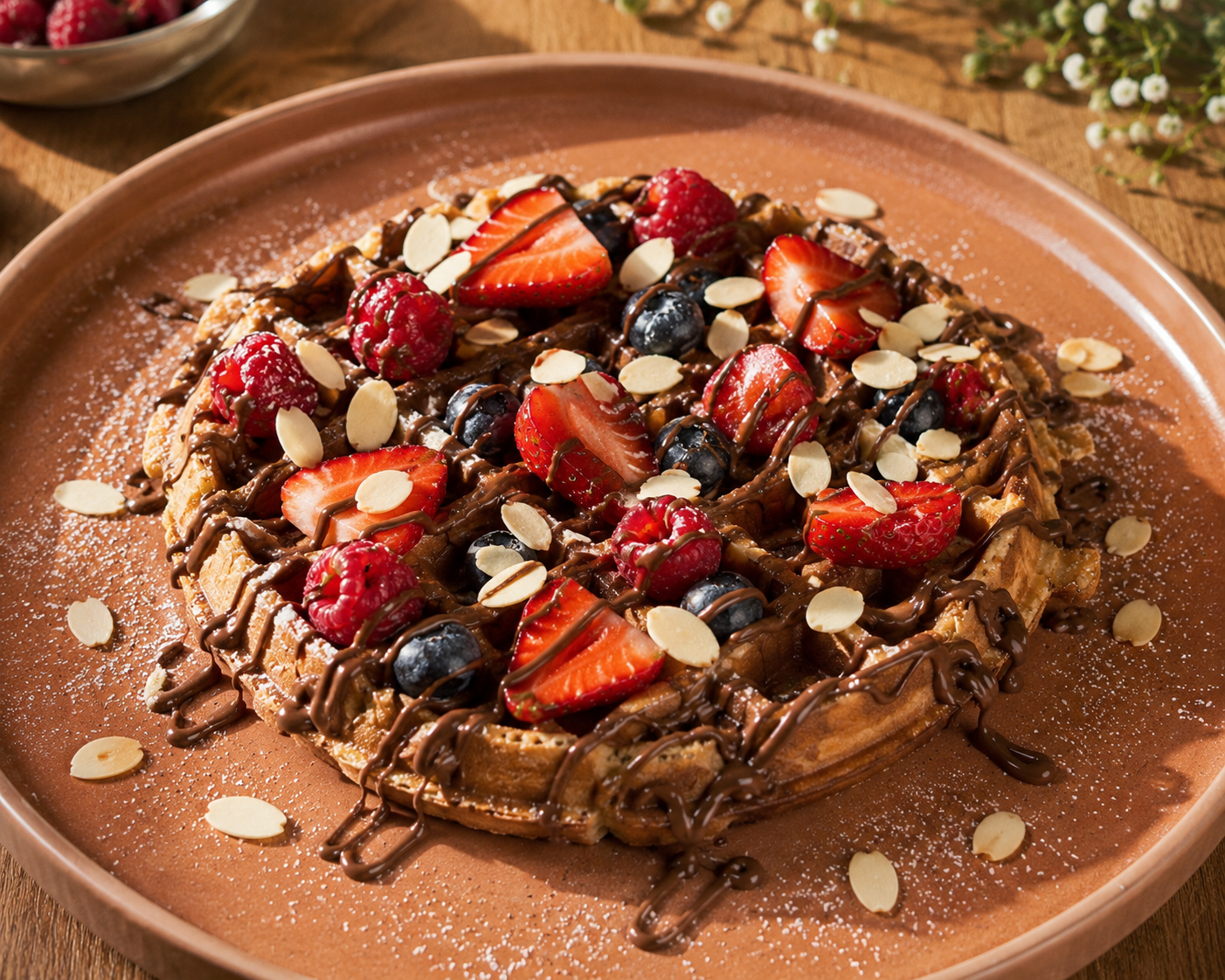 Gaufre Chocolat & Fruits