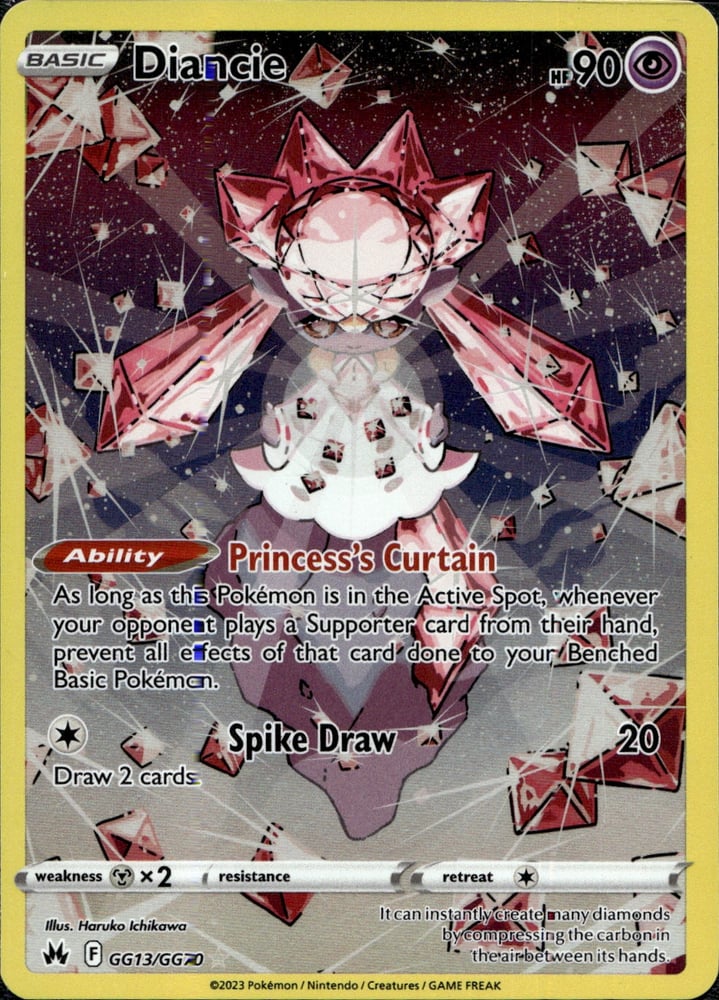 Diancie - SWSH12.5GG GG13/70