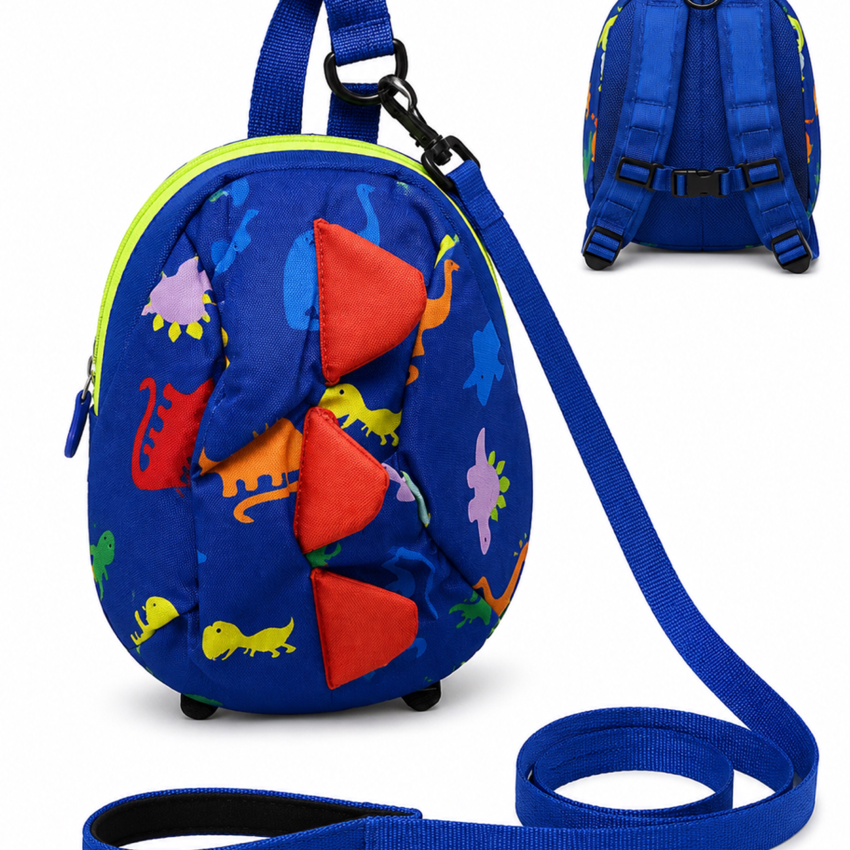 Kids Dinosaur Safety Leash Backpack