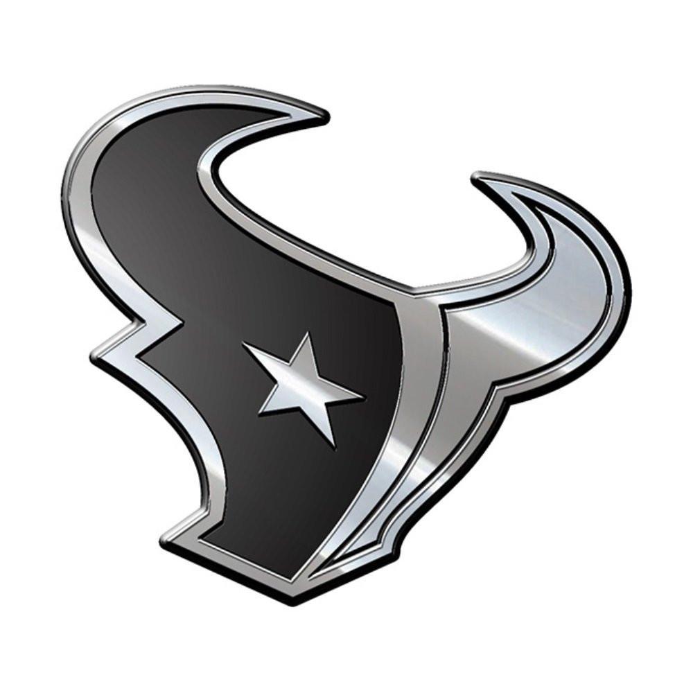 Houston Texans Premium Metal Auto Emblem