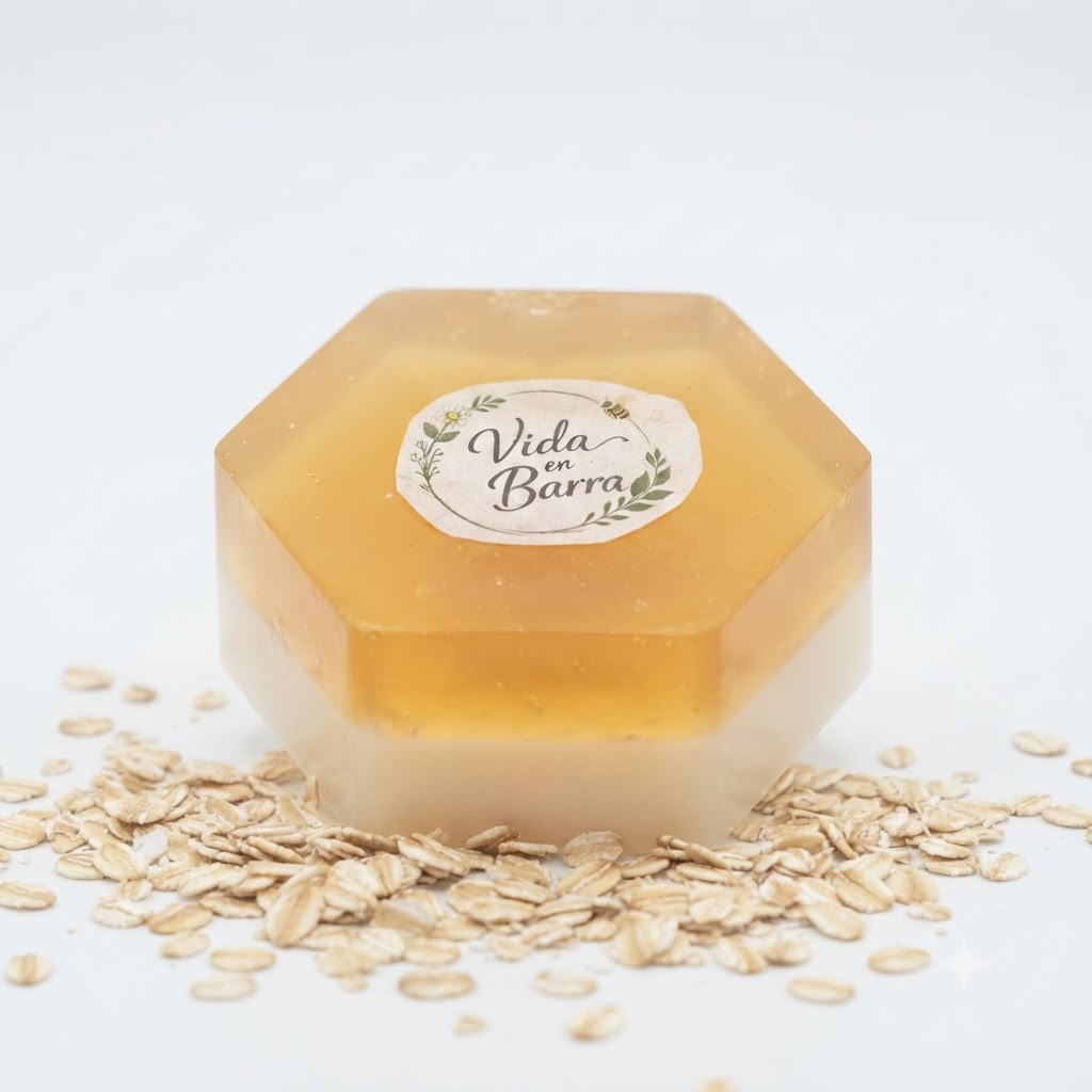 Jabón de Leche de Cabra y Avena