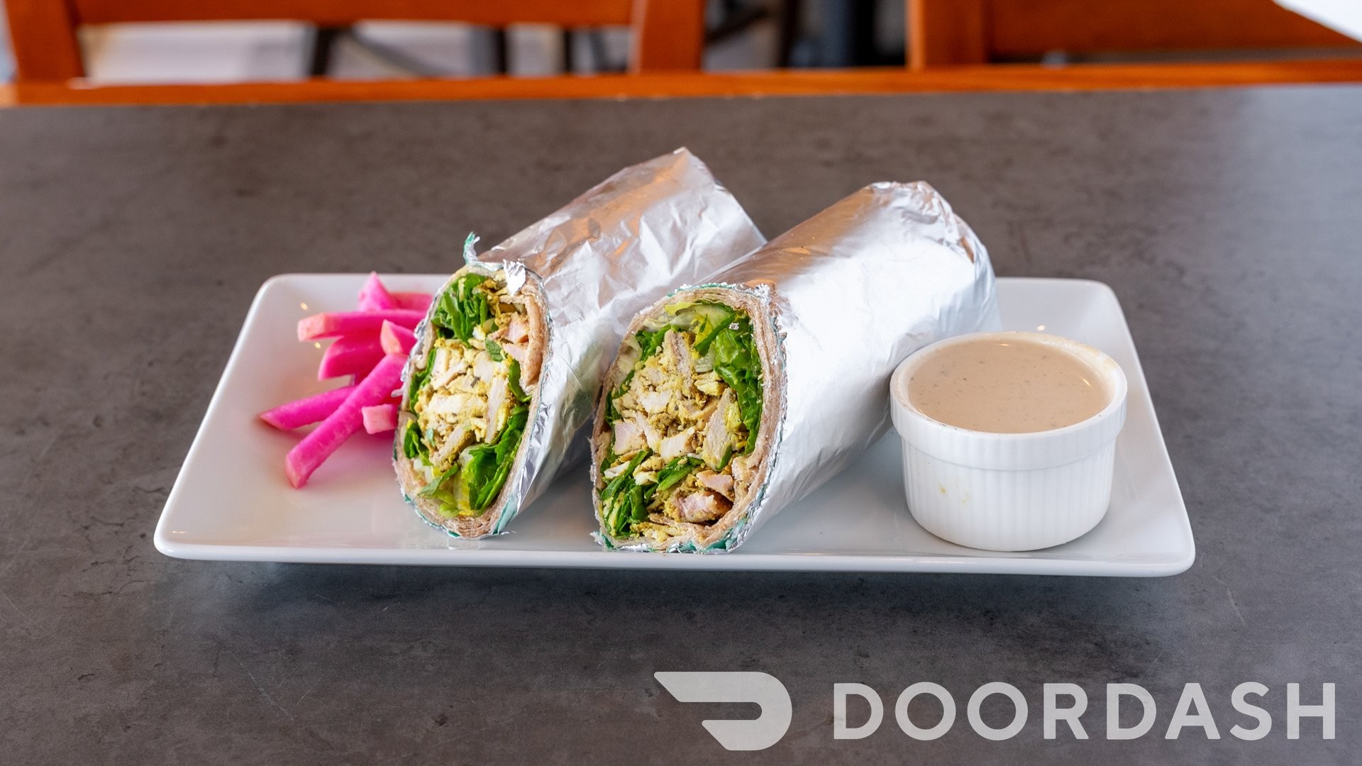 Baba Ghanoush Wrap