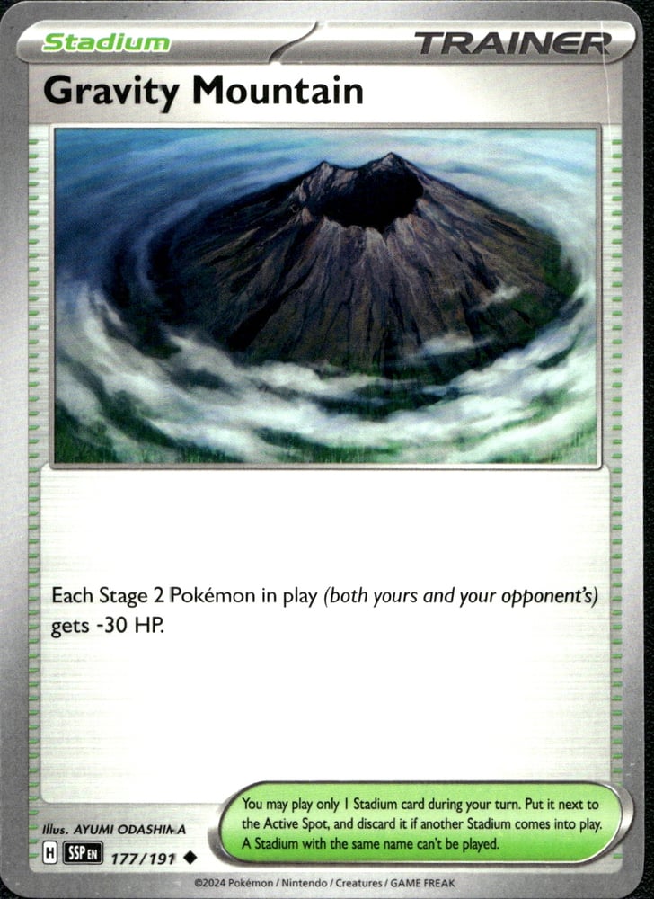 Gravity Mountain - SV08 177/191