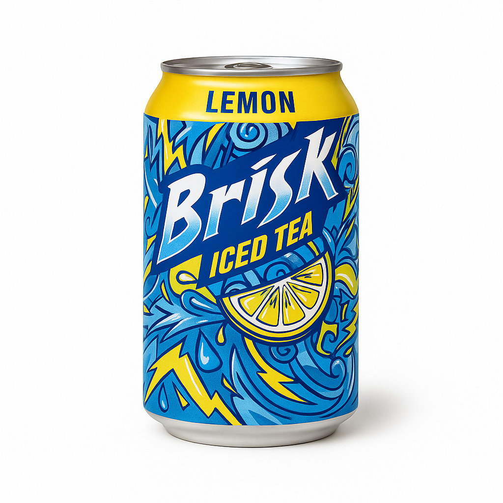 ICED TEA BRISK 355ml CAN