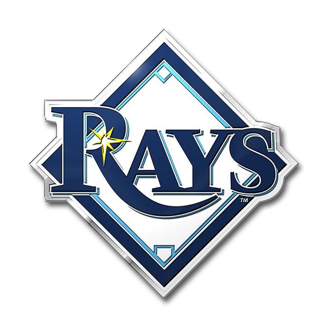 Tampa Bay Rays Color Auto Emblem