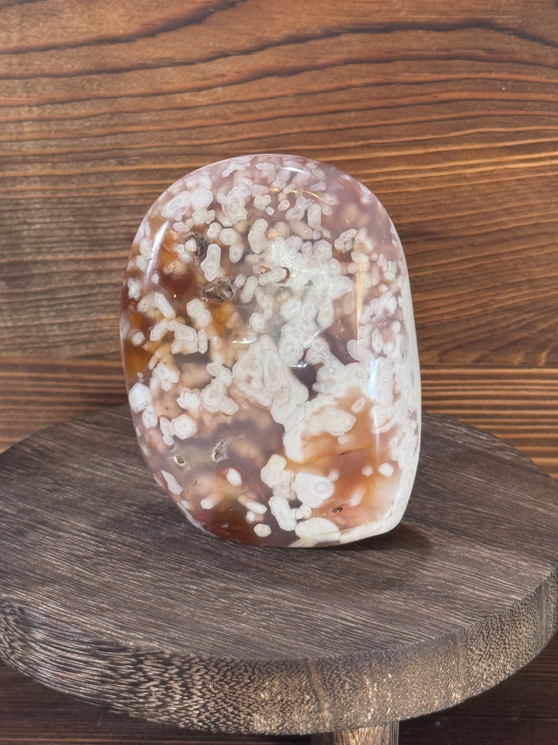 Flower Agate Freeform