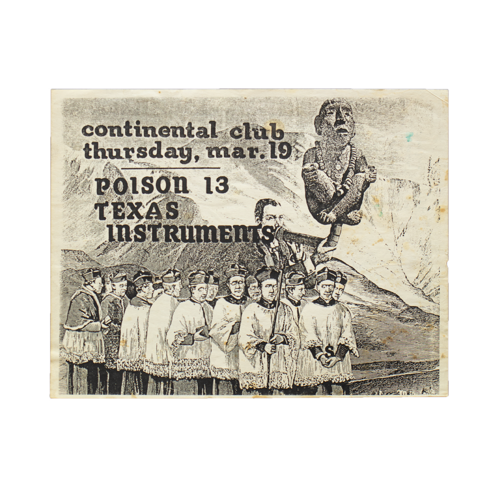 Poison 13 -- Continental Club [Handbill]