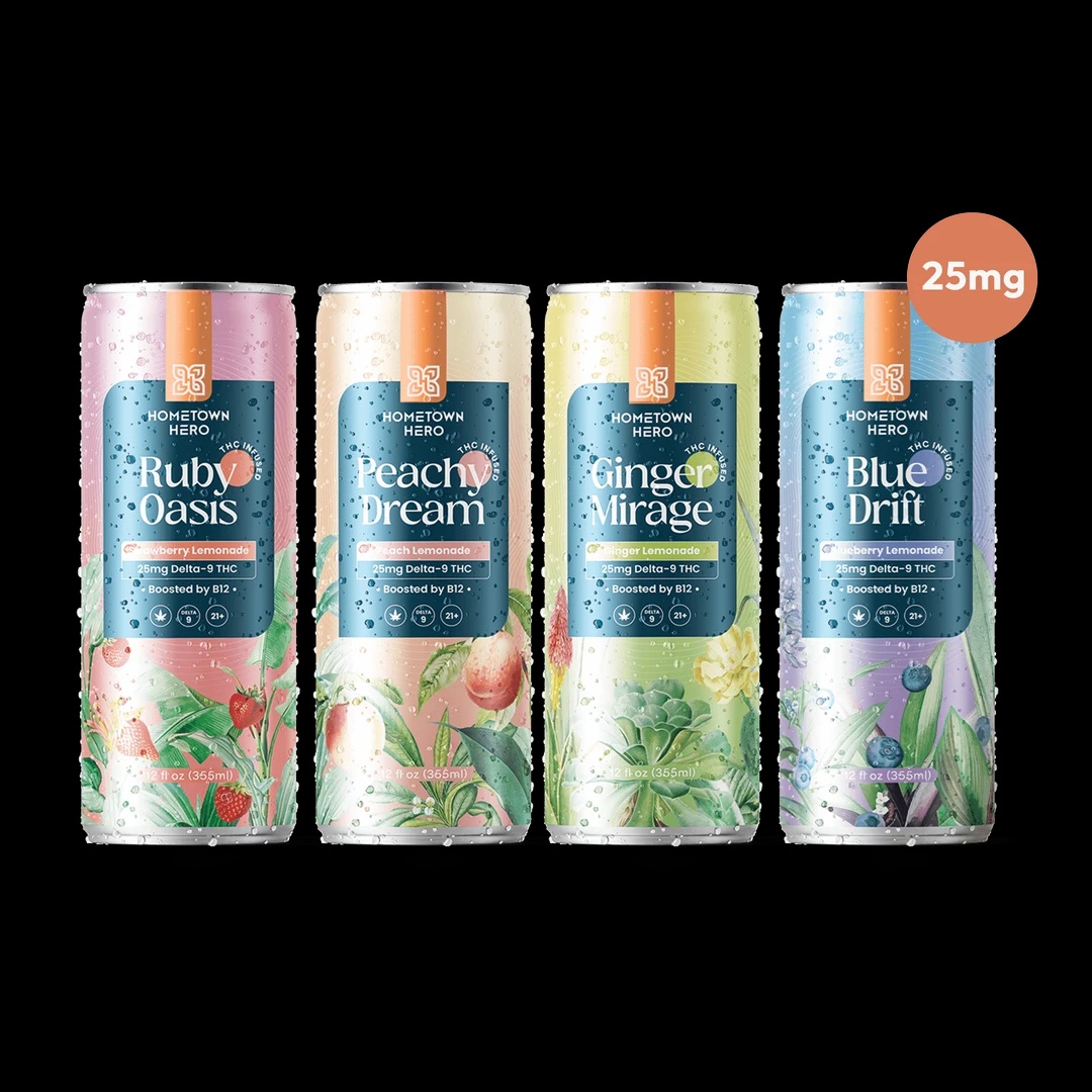 Hometown Hero Beverages - Peachy Dream 25mg D9