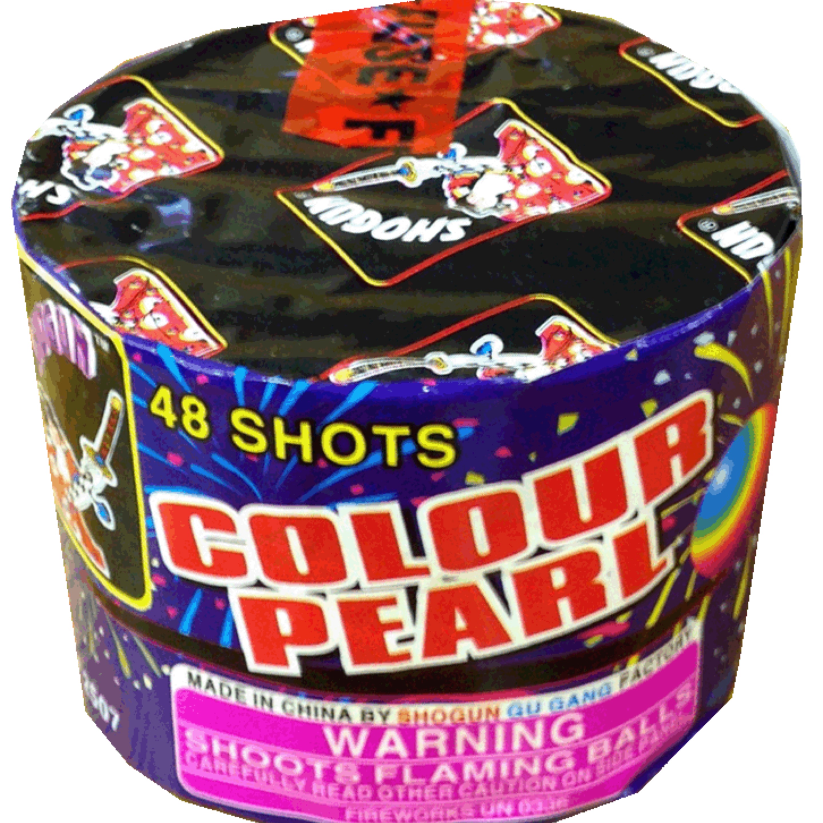 48 Shot Color Pearl Flower