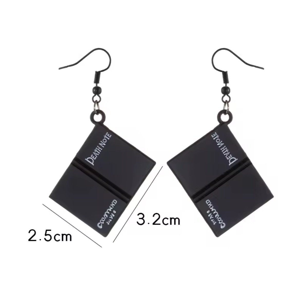 Earrings: Anime Death Note Earrings, image 2