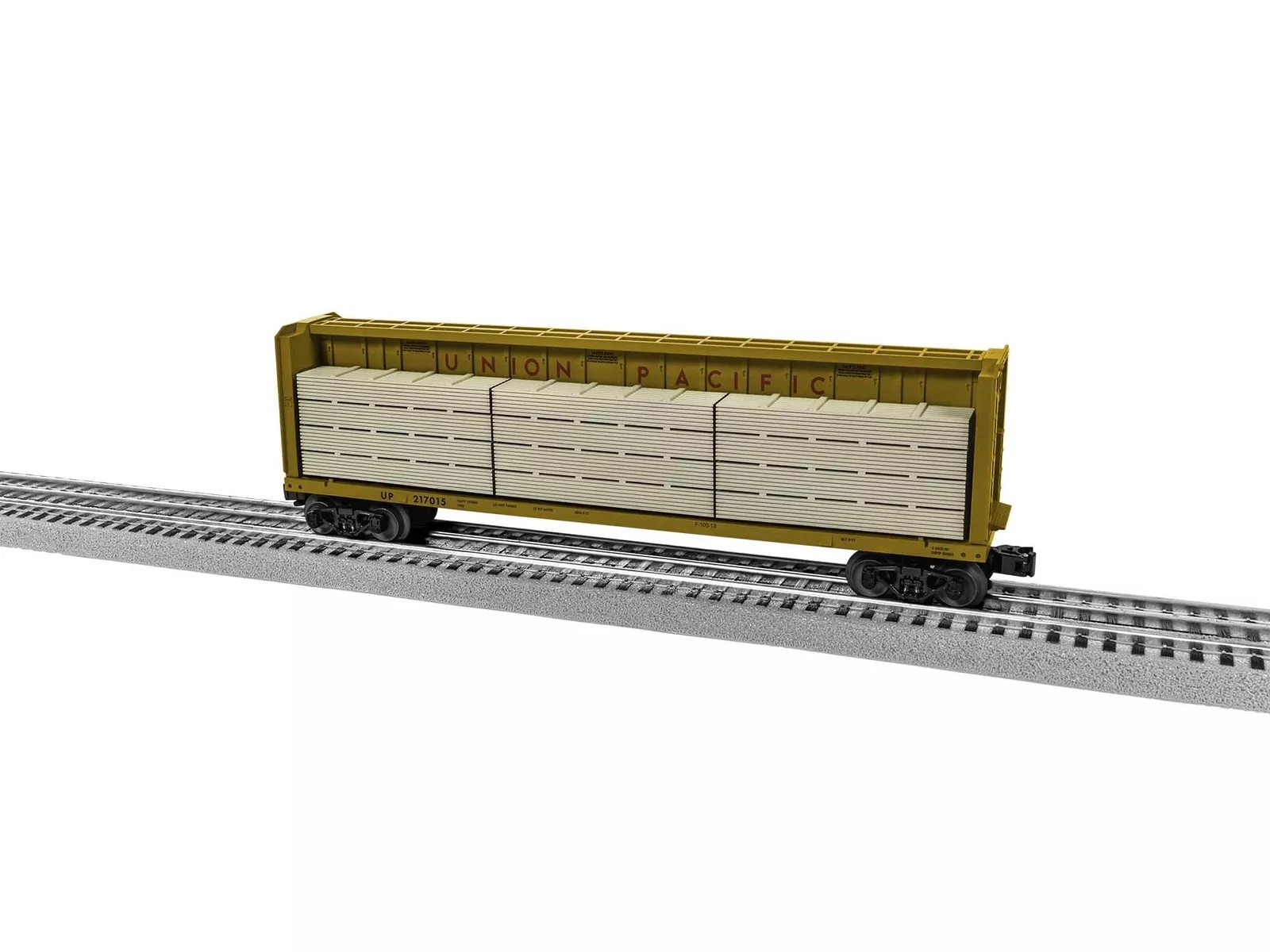 Lionel Union Pacific Centerbeam Flatcar 2043071 O Scale