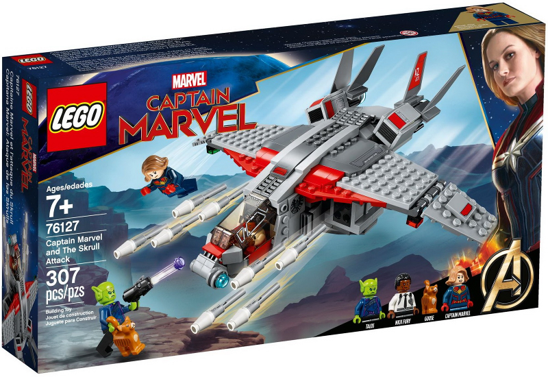 76127 Captain Marvel and The Skrull Attack