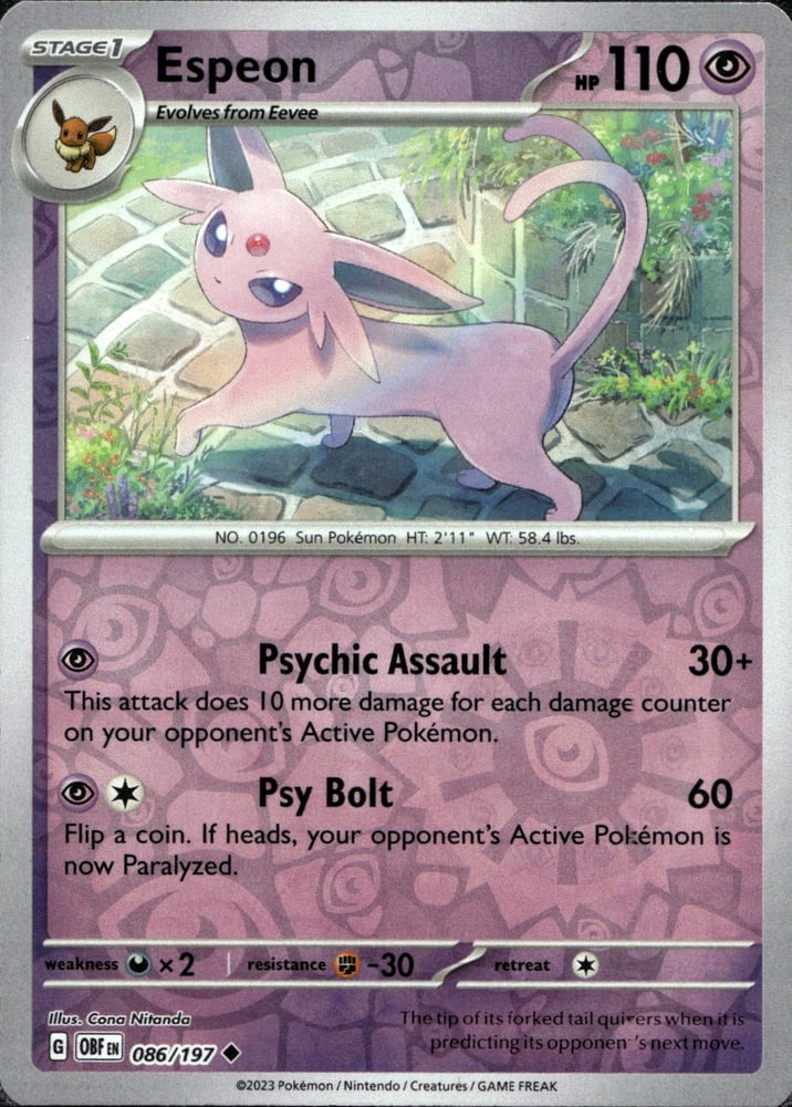 Espeon - SV03 86/197