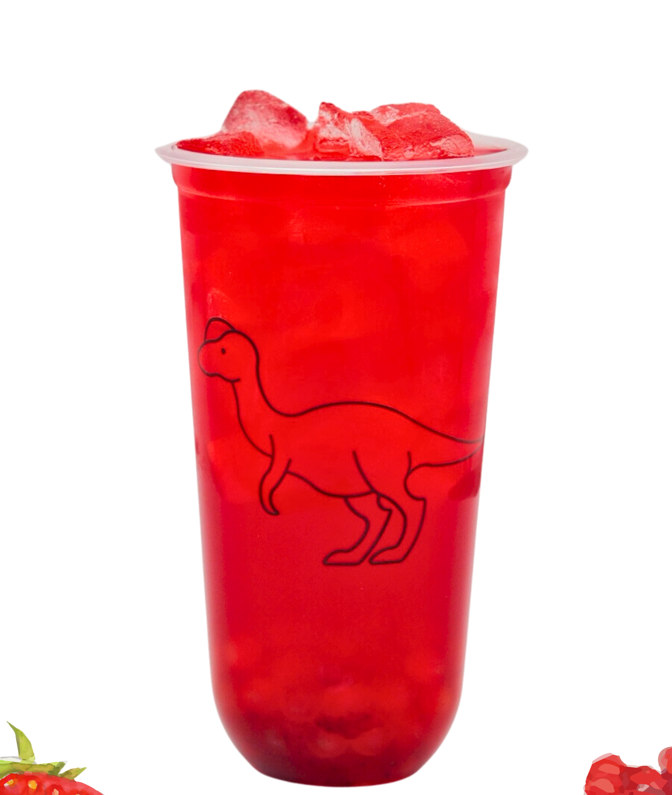 Strawberry Raspberry Sparkling Tea