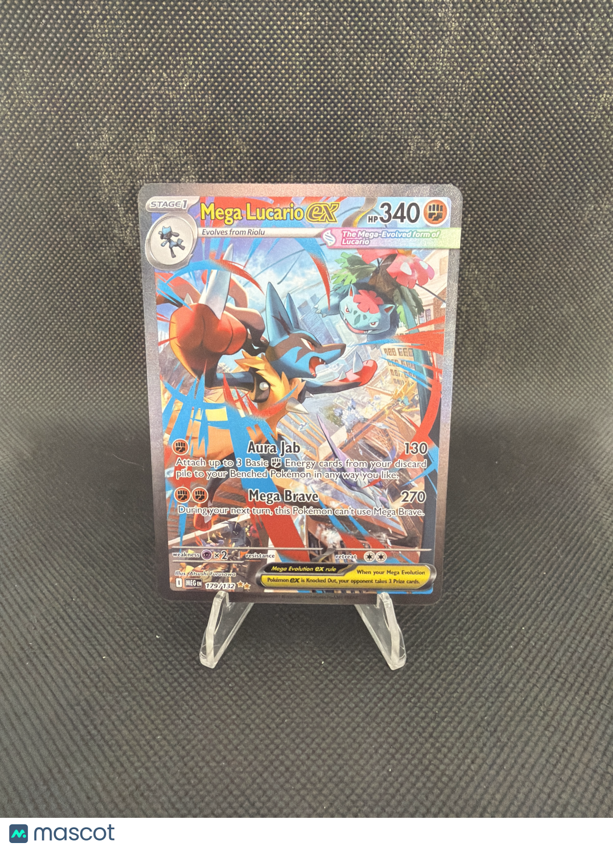 2025 Mega Evolution Mega Lucario EX SIR 179/132