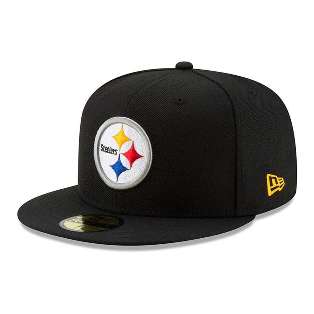 Pittsburgh Steelers Black New Era 59FIFTY Fitted Hat