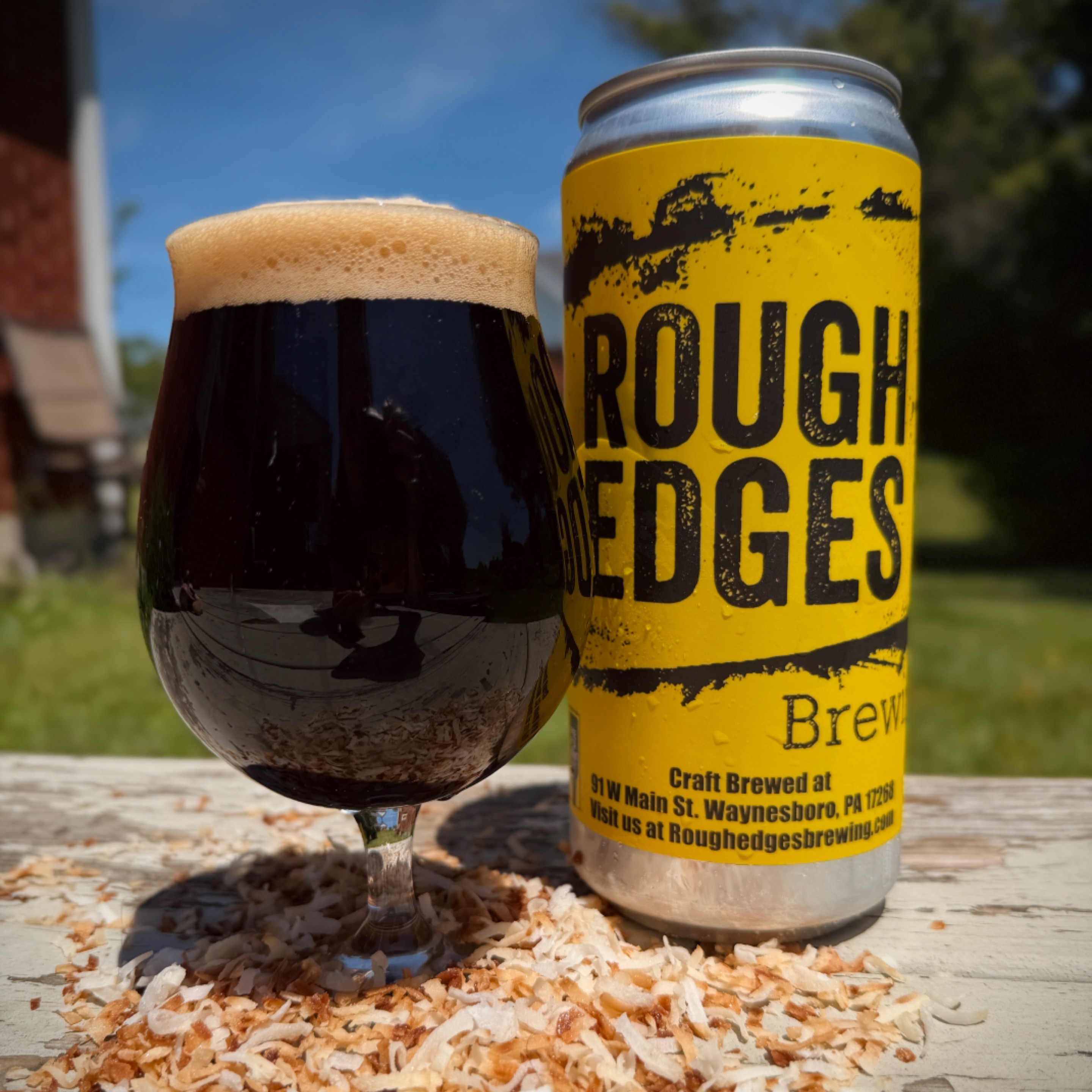 01 Slightly Ravenous - Coconut Stout