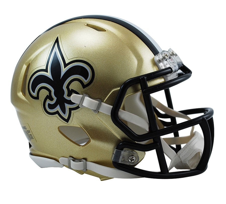 New Orleans Saints Riddell Speed Mini Helmet