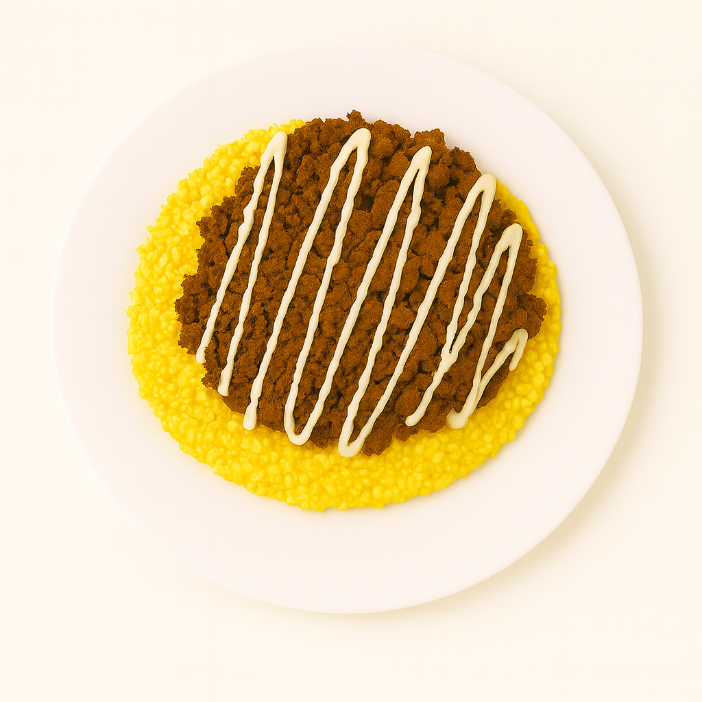 Alley Mix on Rice (Beef and Gyro)