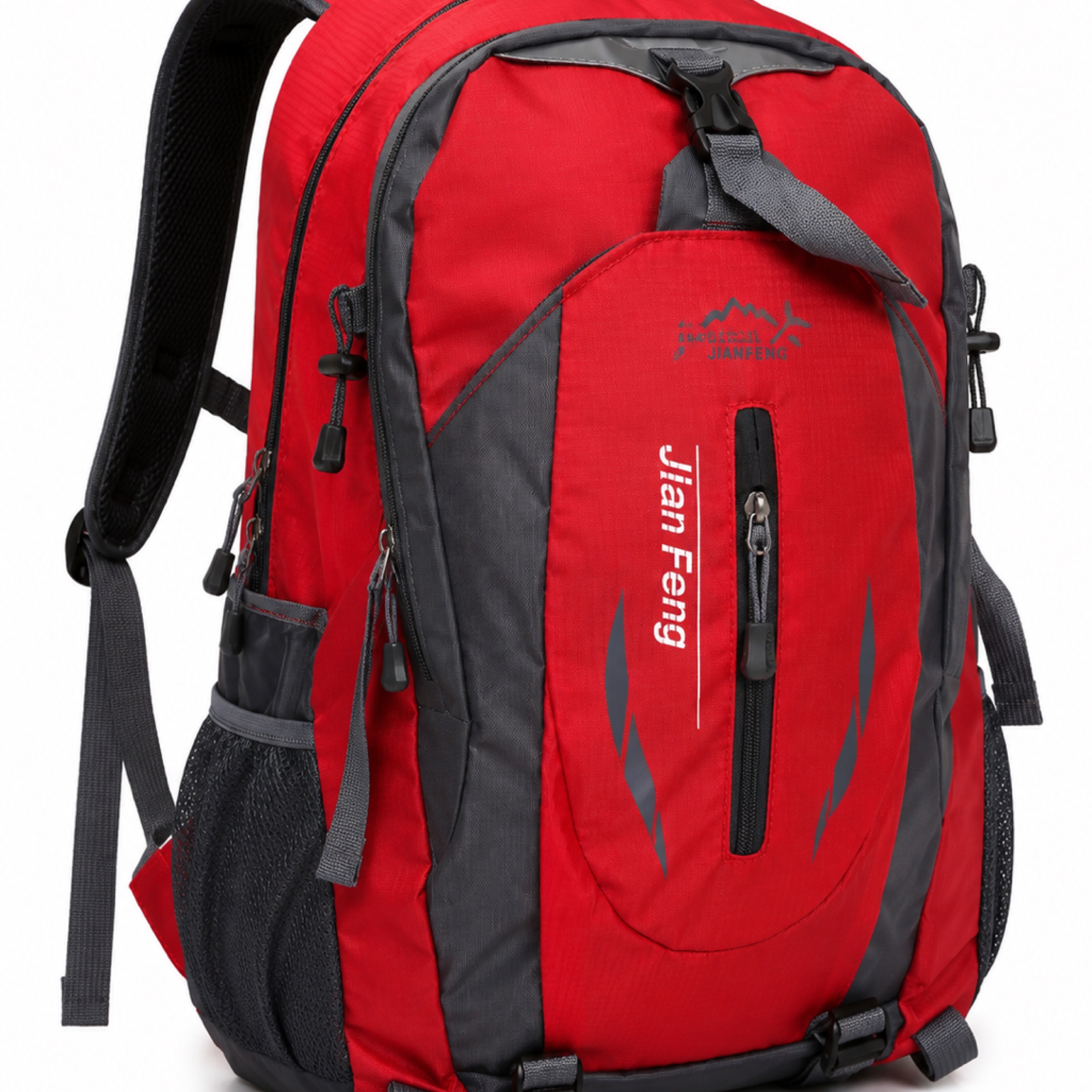 Red Outdoor Travel Backpack