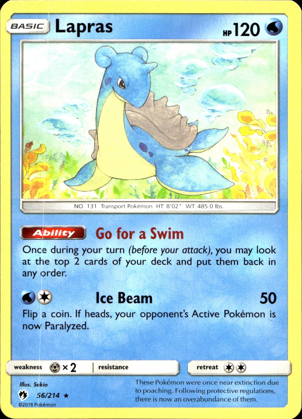 Lapras - SM8 56
