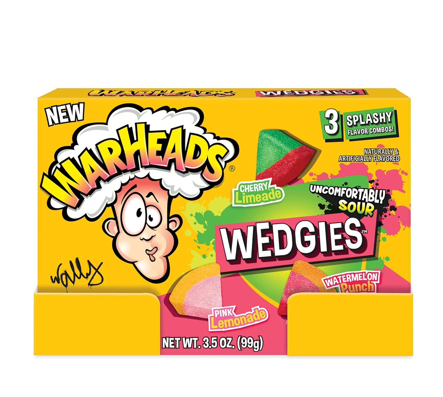 Warheads Wedgies 3.5 ounce 12 count theater box