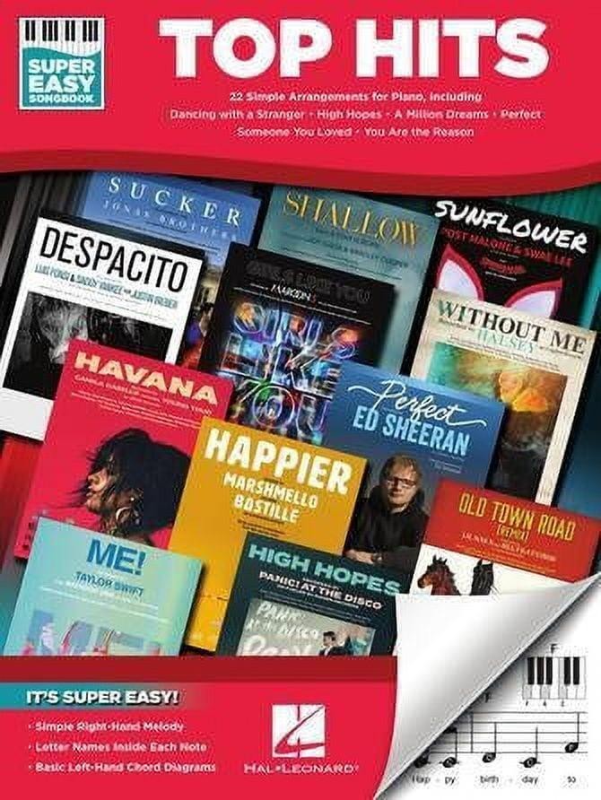 Hal Leonard Top Hits – Super Easy Songbook