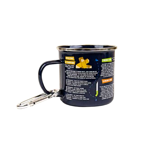 Survival Guide Enamel Mug