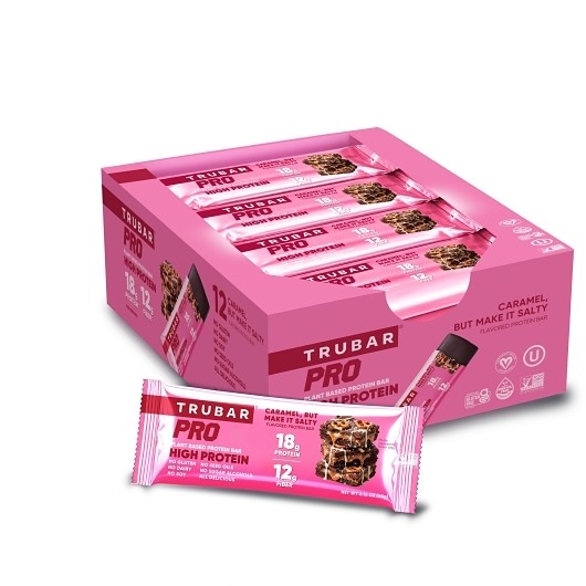 TRUBAR PRO High Protein Bar Caramel Salty 2.12 oz 12ct