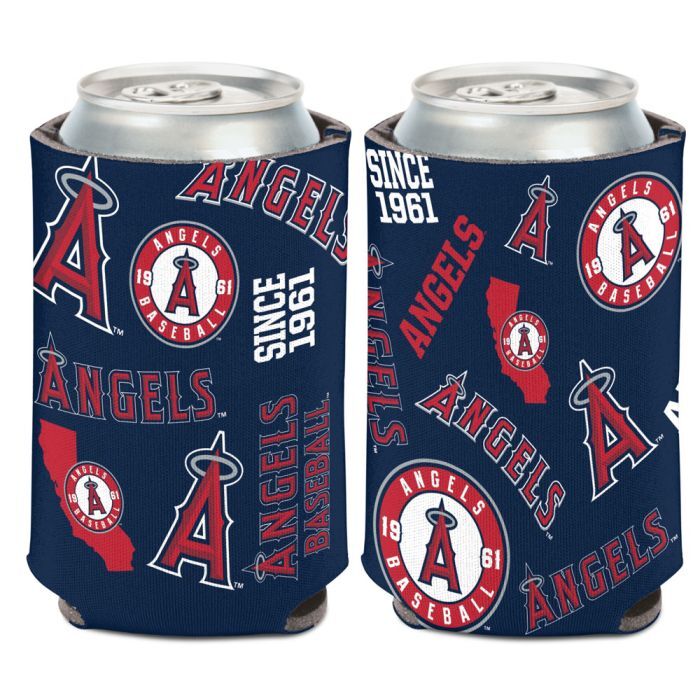 Los Angeles Angels Scatterprint Can Cooler
